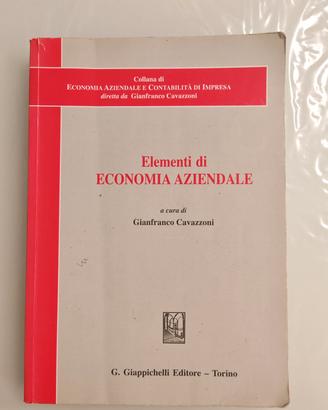 elementi di economia aziendale cavazzoni