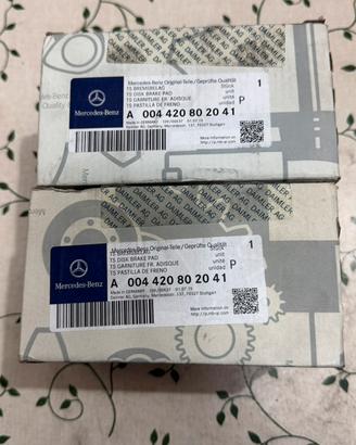 PASTIGLIE FRENI ANT, MERCEDES OEM A0044208020 41