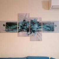 Quadro moderno GIGANTE (205 cm) - 4 pannelli