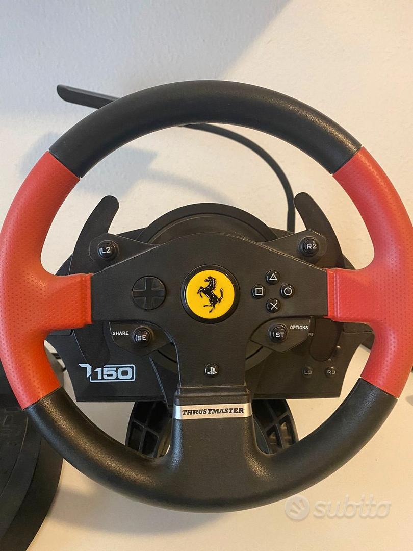 Volante e Pedali Ferrari PS4/PS5 - Console e Videogiochi In vendita a Roma