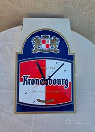 Orologio da parete Kronenbourg vintage.