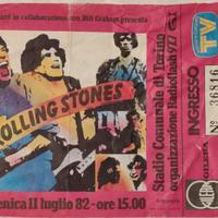 Rare Ticket / Biglietto Rolling Stones trattabile