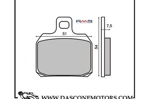 Coppia Pastiglie Posteriori Ducati Monster 400 620