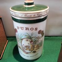 Humidor Gérard Père et Fils, in porcellana