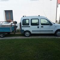 kangoo 1900 diesel con carrello appendice