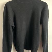 Maglione nero lupetto MAX&CO