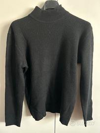 Maglione nero lupetto MAX&CO