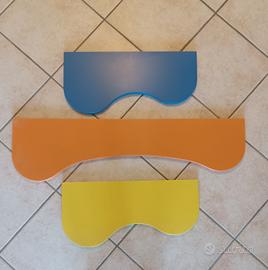 Mensole colorate a nuvola