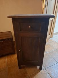 Comodino/Mobiletto - Stile Arte Povera / Rustico