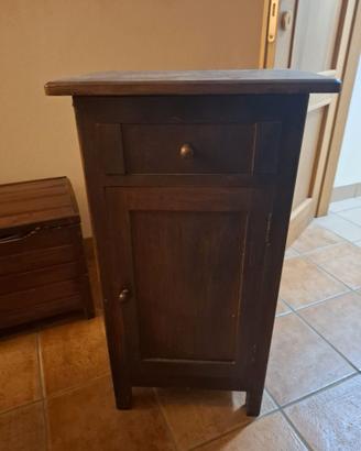 Comodino/Mobiletto - Stile Arte Povera / Rustico