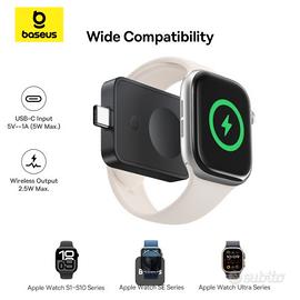 caricabatterie da viaggio Apple Watch Mag pro 