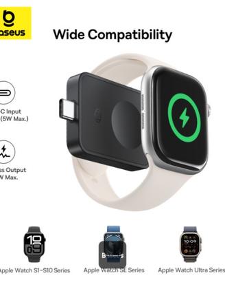 caricabatterie da viaggio Apple Watch Mag pro 