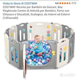 recinto per bambini pari al nuovo