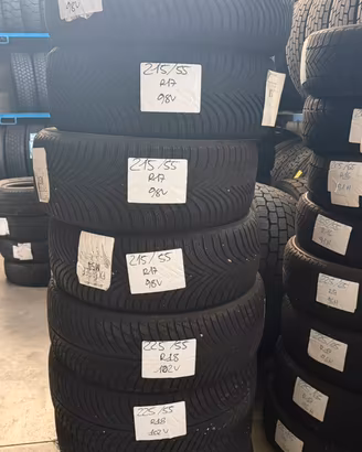 gomme pneumatici  invernali usati di varie misure