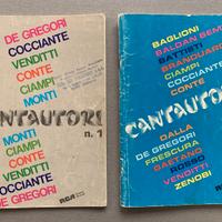 RCA 2 Libretti Spartiti Musicali Cantautori Italia