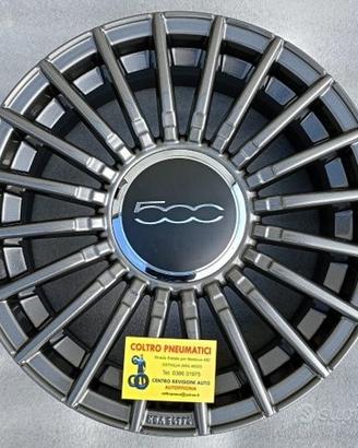 Cerchi In Lega NUOVI da 15 Per Fiat 500 Panda Ecc