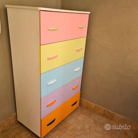 Settimino mobile cameretta per bambini colorato