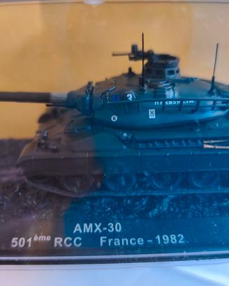 Modellino carro armato francese AMX-30