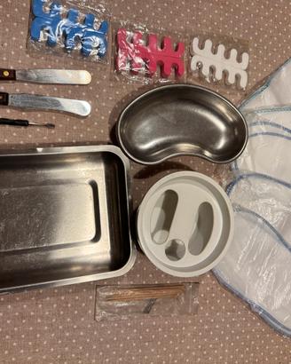 Lotto attrezzatura estetica pedicure manicure