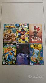 Lotto Stock 6 Fumetti Comics Superman Topolino Ros