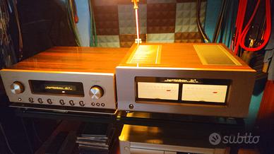 LUXMAN PREAMPLIFICATORE E FINALE C7 + M7 RIDUZIONE