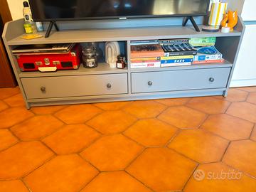 IKEA HEMNES mobile TV grigio tortora 148x47x57 cm