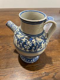 Caraffa Antica in ceramica decorata