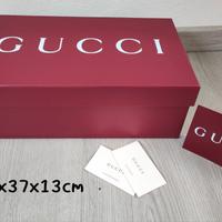 scatola Gucci rossa uomo