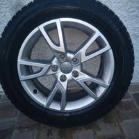 cerchi in lega + gomme invernali usate 215/60/R17