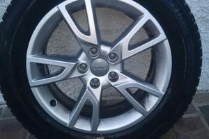 cerchi in lega + gomme invernali usate 215/60/R17