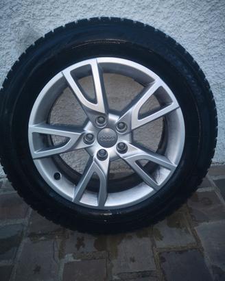 cerchi in lega + gomme invernali usate 215/60/R17