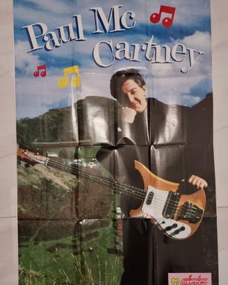 Poster Paul Mc Carteny/Rick Astley Vintage!