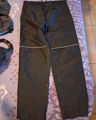 Pantaloni uomo da pioggia per moto/scooter