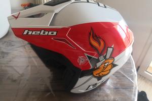 casco jet cross enduro trial hebo