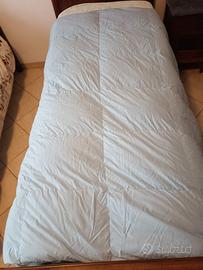 TRAPUNTA IN VERO PIUMINO D'OCA SINGOLO