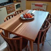 Tavolo com 6 sedie SCAVOLINI allungabile