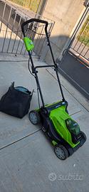 Tosaerba a Batteria Greenworks G40LM41, 40V