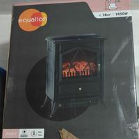 Stufa elettrica effetto camino