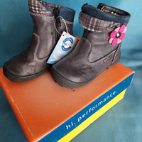 Stivaletto neonato in pelle