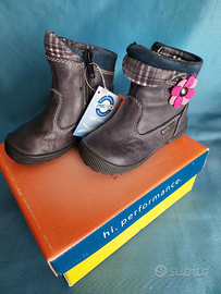 Stivaletto neonato in pelle