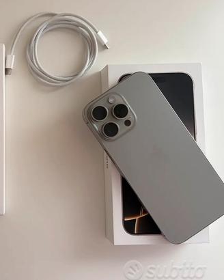 Iphone 16 pro max 256 gb in garanzia