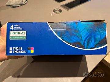 Set 4 Toner Compatibili Brother TN248XL (BK/C/M/Y)