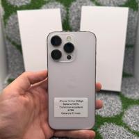 IPhone 14 Pro 256gb Silver - 🔋100% Gar.12 mesi