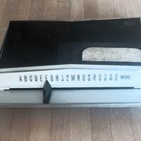 Rubrica telefonica automatizzata vintage