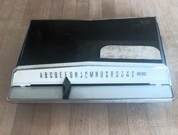 Rubrica telefonica automatizzata vintage