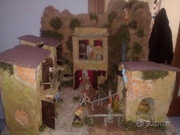 Presepe in polistirolo