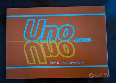 Libretto uso e manutenzione Fiat Uno 45-60-70