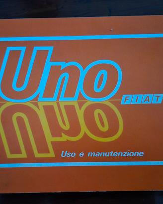 Libretto uso e manutenzione Fiat Uno 45-60-70