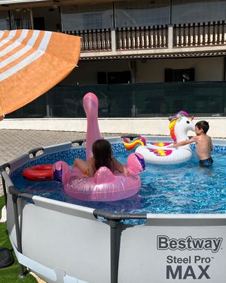 piscina best Way Steel PRO MAX da 3m diametro 