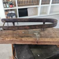 Morsa per affettare prosciutti vintage per collezz